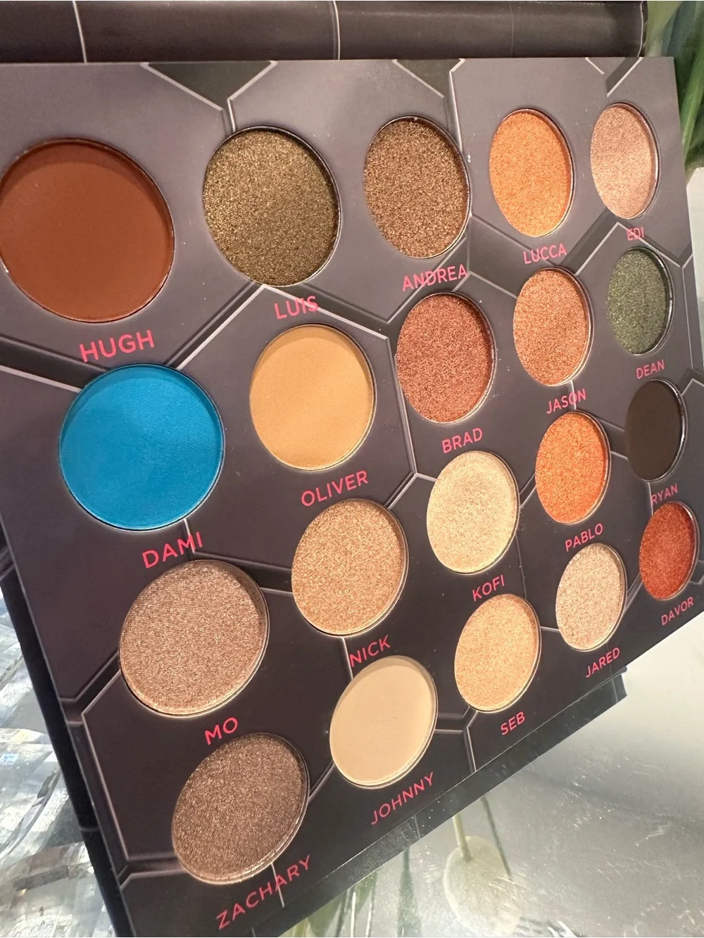 BARBARELLA 20 Color Matte Shimmer Eyeshadow Palette Glam Pigmented Bee Beauty